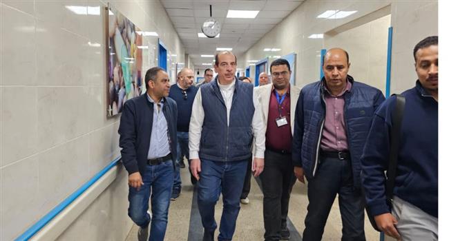 وزير الصحة يتفقد منشآت أسيوط 