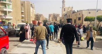   جهاز العبور يلاحق الإشغالات بمحيط المساجد والمناطق الحيوية 