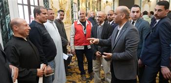   وزير العمل يتفقد اختبارات 2800 عامل من المرشحين لموسم الحج على مهنة جزار