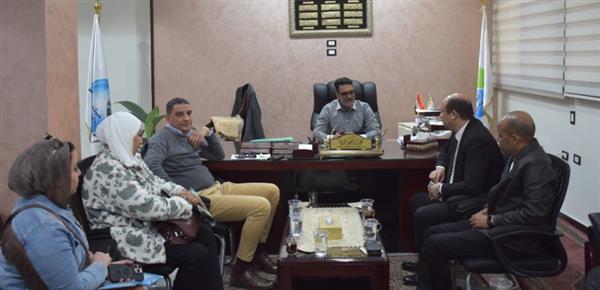 رئيس مياه القليوبية يلتقي عددا من النواب لبحث مطالب المواطنين