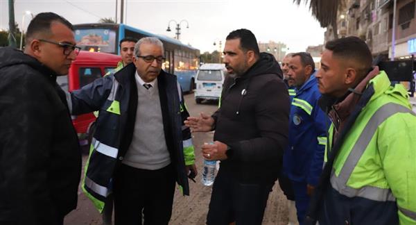 رئيس "صرف الإسكندرية": إنهاء مشكلة تراكم مياه الأمطار بالطريق الساحلي