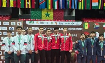   وزير الرياضة يهنئ أبطال شباب سلاح السيف بعد ذهبية كأس العالم بداكار