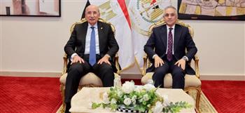   وزير العدل يستقبل رئيس مجلس القضاء الأعلى  لتهنئته بتولي مهام منصبه