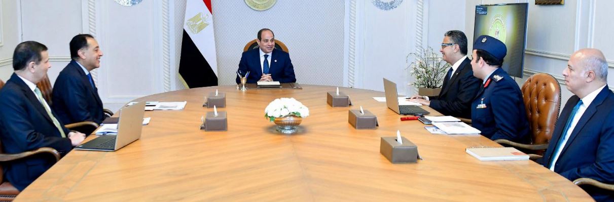 الرئيس السيسي يوجّه بتوفير السلع الرمضانية وضمان الأمن الغذائي وتعزيز البورصة السلعية