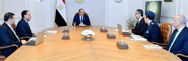 الرئيس السيسي يوجّه بتوفير السلع الرمضانية وضمان الأمن الغذائي وتعزيز البورصة السلعية