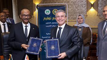   توقيع بروتوكول تعاون بين الجمارك المصرية والسودانية