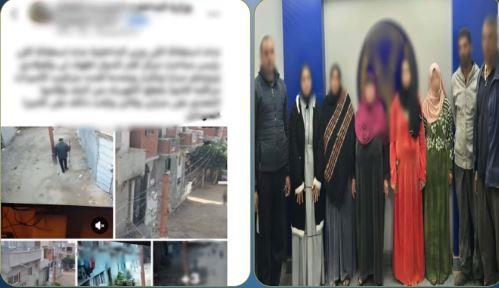 كشف ملابسات مشاجرة وتراشق بالحجارة بسبب خلافات جيرة بالبحيرة