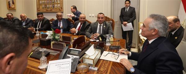 وزير العدل يلتقي عدداً من السادة أعضاء مجلسي النواب والشيوخ