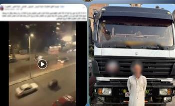   كشف ملابسات حادث الكابلات.. وفاة وإصابة إثر تصادم