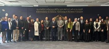   رئيس الأكاديمية العربية يكرم الدكتور مصطفى سليم بمناسبة تعيينه محافظاً لقنا