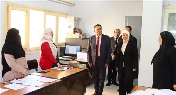 محافظ القليوبية يتفقد الديوان العام ويقدم التهنئة بمناسبة شهر رمضان المبارك