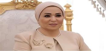   السيدة انتصار السيسى تهنئ الشعب المصرى بحلول شهر رمضان المبارك