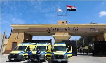   دخول دفعة جديدة من المصابين الفلسطينيين من غزة إلى مصر 