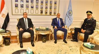 محافظ أسيوط يستقبل مدير الأمن لتقديم التهنئة بمناسبة توليه مهام منصبه