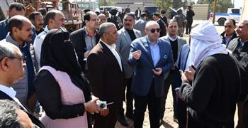 محافظ الفيوم: إجراءات رادعة حيال مخالفات التعدي على الأراضي الزراعية