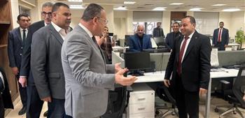 وزير التعليم العالي يتفقد مقر الوزارة بالعاصمة الجديدة لمتابعة انتظام العمل