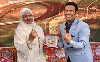   المنشدة فاتن يوسف ضيفة سعد الصغير في برنامج على باب الله في حلقتين اليوم وغدا 