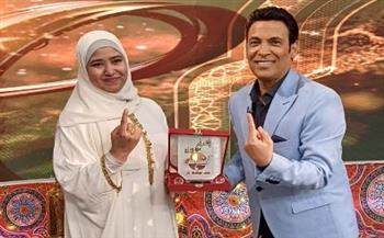 المنشدة فاتن يوسف ضيفة سعد الصغير في برنامج على باب الله في حلقتين اليوم وغدا