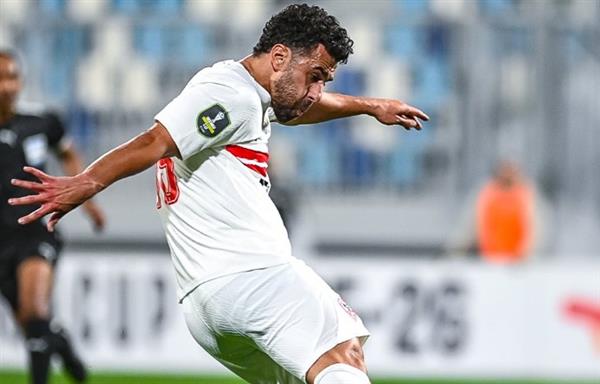 عبد الله السعيد يعود أساسيا مع الزمالك أمام حرس الحدود