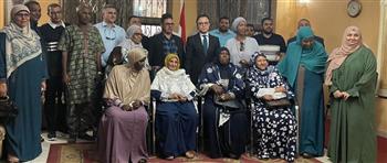   السفير المصري يلتقي مع الجالية المصرية في مالي