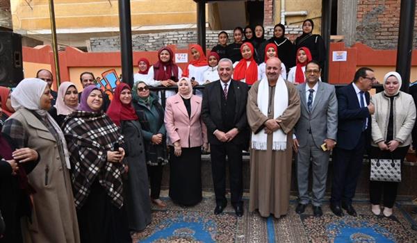 محافظ الغربية يفتتح مدرسة مسهلة الابتدائية المشتركة لتخفيف الكثافات