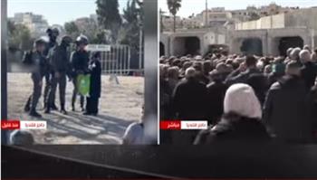   تعنت وقيود أمنية.. الاحتلال يرفض دخول المصلين إلى المسجد الأقصى لأداء صلاة الجمعة
