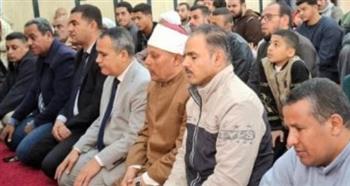   افتتاح مسجد عباد الرحمن الجديد بقرية معصرة نعسان ببنى سويف