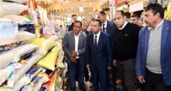 محافظ المنوفية يتفقد معرض أهلا رمضان لبيع السلع الغذائية بأسعار مخفضة