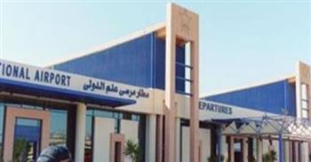 مطار مرسى علم يستقبل 18 رحلة أوروبية على مدار اليوم