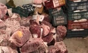   ضبط لحوم مجمدة فاسدة وأخرى بلدية في حملات تموينية بكفرالشيخ