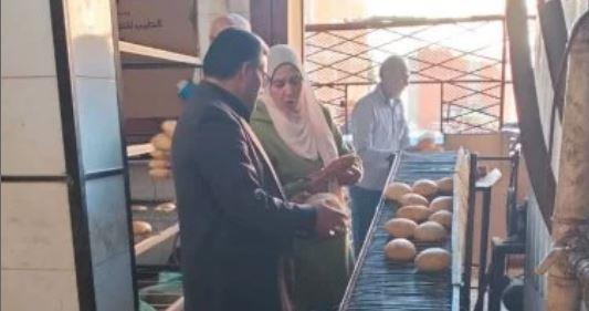 تحرير 21 محضر مخالفات مخابز خلال حملات تموينية بمنوف والباجور فى المنوفية