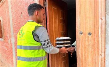   صناع الخير توزع وجبات إفطار ساخنة وكراتين مواد غذائية على قرى محافظات الوجه البحري