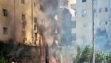 بسبب ماس كهربائي.. إصابة طفلين في حريق شقة بالإسكندرية