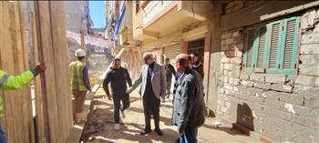   تنفيذ مشروع صرف صحي  لإنهاء معاناة أهالي شارع مدرسة نسيم أبو اليزيد بالإسكندرية 