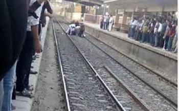   مصرع طالبة أسفل عجلات القطار فى بني سويف 