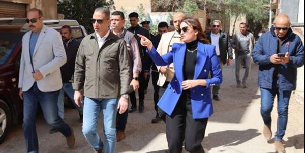محافظ الجيزة يتفقد منطقة نزلة السمان لمتابعة مشروعات التطوير