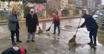   محافظ الدقهلية يتابع جهود الوحدات المحلية فى رفع تجمعات مياه الأمطار