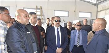   محافظ بورسعيد يتفقد أعمال إنشاء شلاتر لإيواء الكلاب الضالة
