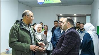 محافظ الإسكندرية يفتتح الجناح الملكي بـمستشفى العجمي التخصصي