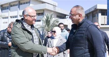 محافظ الإسكندرية يواصل جولاته الميدانية بعدد من المحاور الحيوية لمتابعة مشروعات الطرق