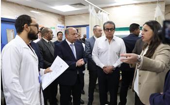 وزير الصحة يتفقد النموذج المرجعي الأول لرعاية السكتة الدماغية الشاملة بمستشفى القناطر
