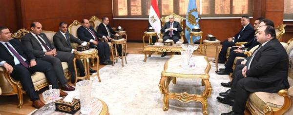 محافظ الغربية يستقبل وفد من قضاة مجلس الدولة ويبحث آفاق التعاون لدعم السيادة القانونية