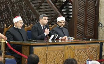   رئيس جامعة الأزهر: مناهج الأزهر قائمة على حرية الفكر وهي الأساس الحقيقي للسلام ونبذ التعصب