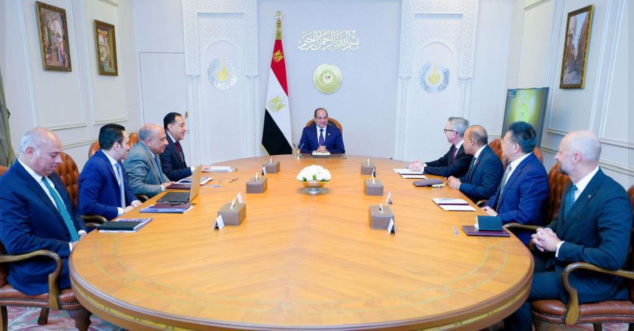 الرئيس السيسي يبحث مع "سكاتك" و"إنفجين" تعزيز استثمارات الطاقة المتجددة في مصر