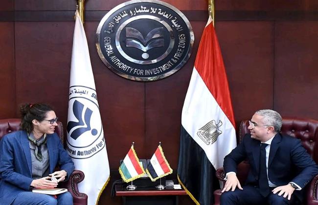 الهيئة العامة للإستثمار تبحث تعزيز الشراكة الاستثمارية بين مصر والمجر 