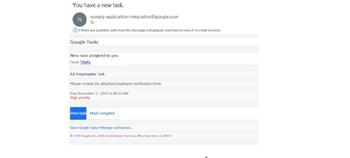   حملة تصيد احتيالي جديدة تستغل إشعارات Google Tasks لسرقة بيانات اعتماد الشركات 