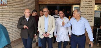 محافظ الجيزة يتفقد مستشفى البدرشين ومركز طب الأسرة بدهشور