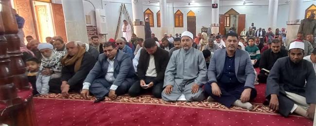 أوقاف بني سويف "في حضور رؤساء المدن "تفتتح 3 مساجد بقرى تزمنت وبني عفان وشرق النيل  