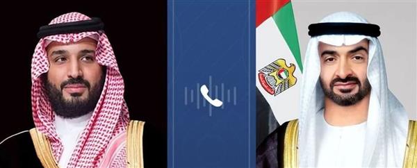 الإمارات تتلقي اتصالا هاتفيا من السعودية لمناقشة التطورات الراهنة في المنطقة