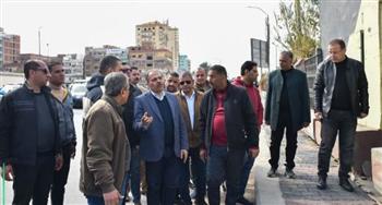   محافظ الشرقية يتفقد المرحلة النهائية لتطوير شارع سعد زغلول بالزقازيق